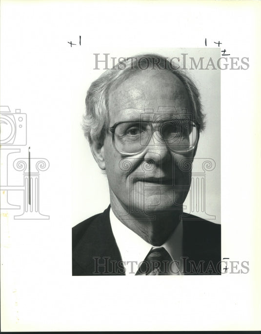 1992 Press Photo Jim Gleason, incumbent Councilman in Mandeville - Historic Images
