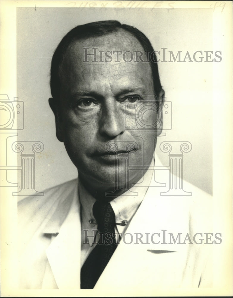 1979 Press Photo Dr. James F. Glenn Urology Lecturer at Louisiana State Medical - Historic Images