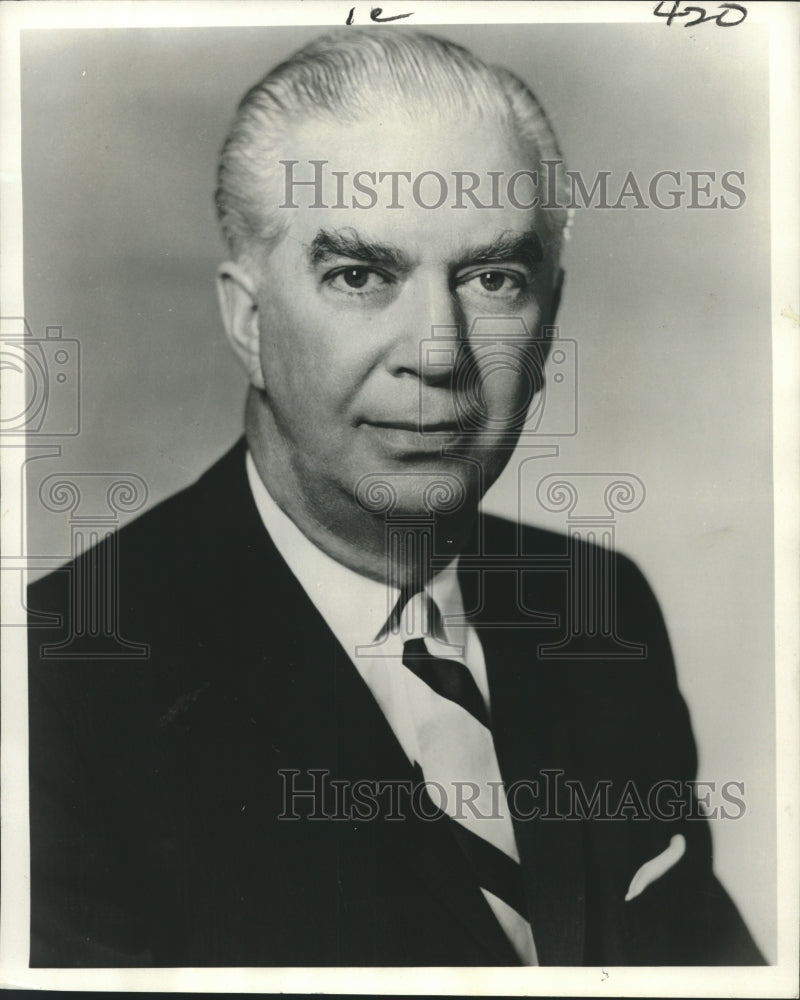1972 John S. Gleason, CEO of Mercantile National Bank of Chicago - Historic Images