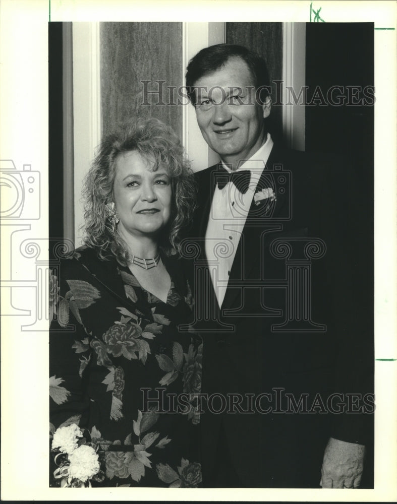 1989 Press Photo Methodist Hospital Steppin&#39; Out Ball - Mary and Tommy Giraud - Historic Images