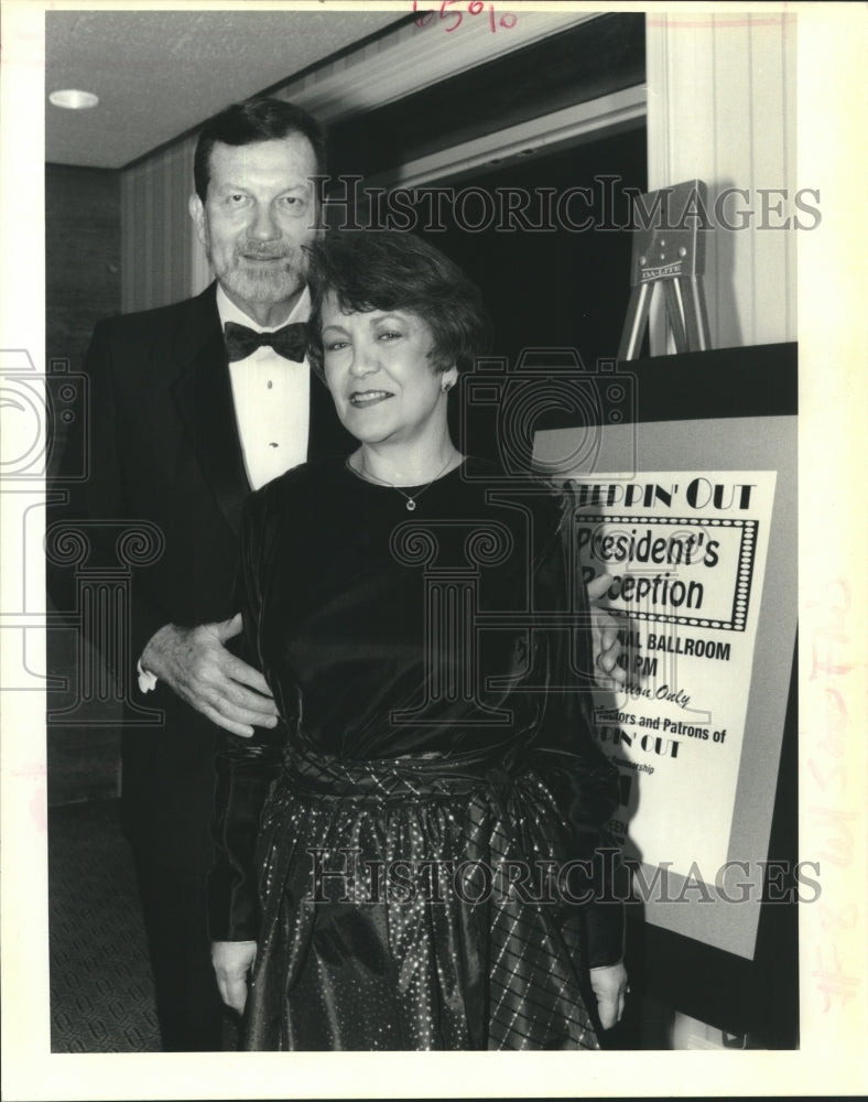 1992 Press Photo Steppin' Out - Judge Thomas and Mary Giraud - nob27653 - Historic Images