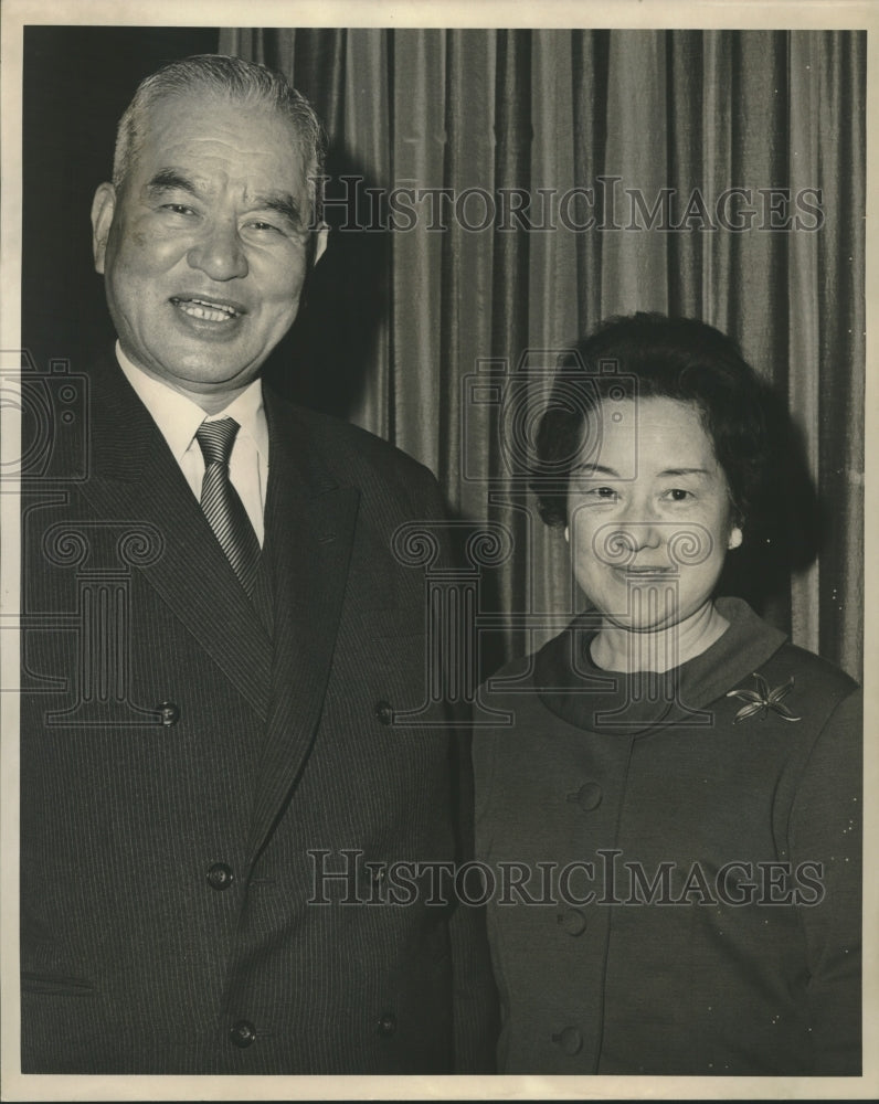 1967 Press Photo Royal Orleans - Mr. and Mrs. Jermo Haichiya - nob27725 - Historic Images