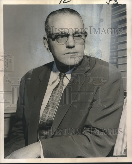 1958 Press Photo Amis Guthridge, Louisiana Native - nob27776 - Historic Images