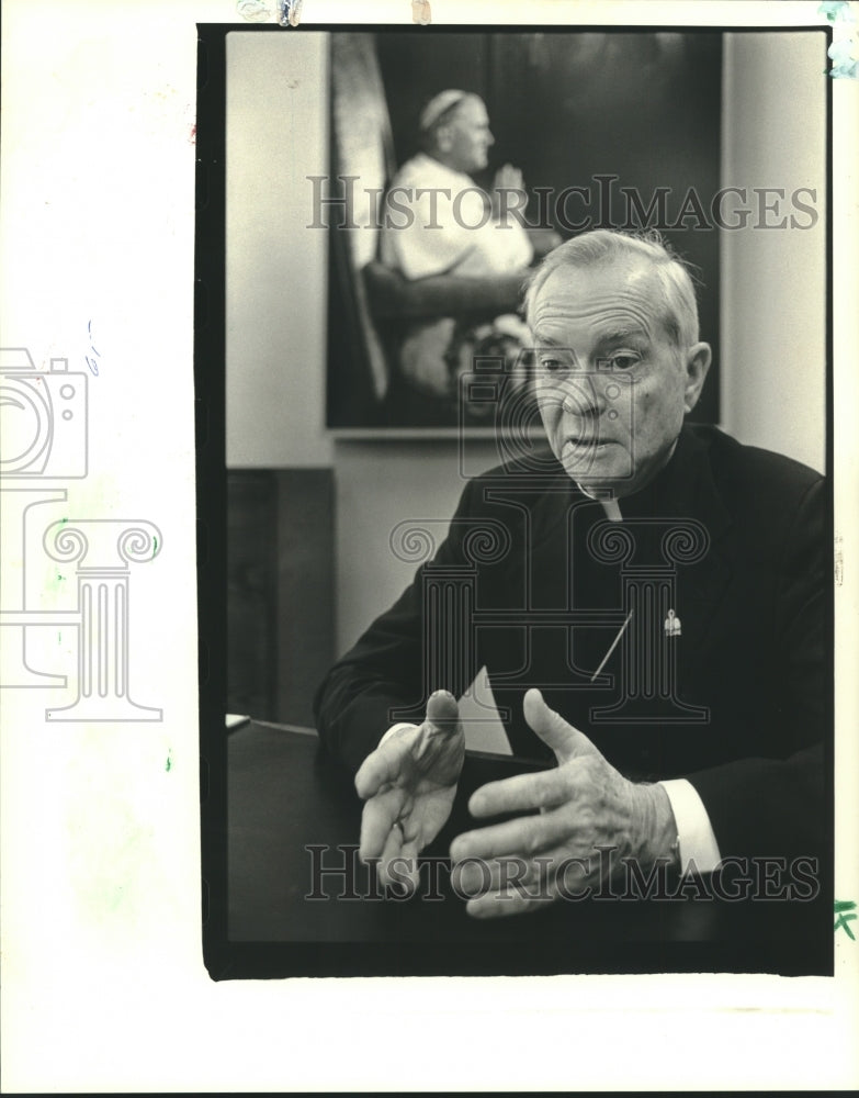 1986 Press Photo Archbishop Philip N. Hannan - nob27795 - Historic Images