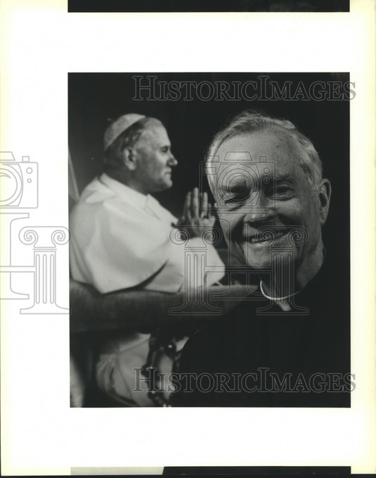 1989 Press Photo Archbishop Philip N. Hannan - Historic Images