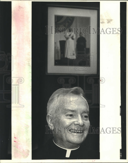 1983 Press Photo Archbishop Philip Hannan in office - nob27798 - Historic Images