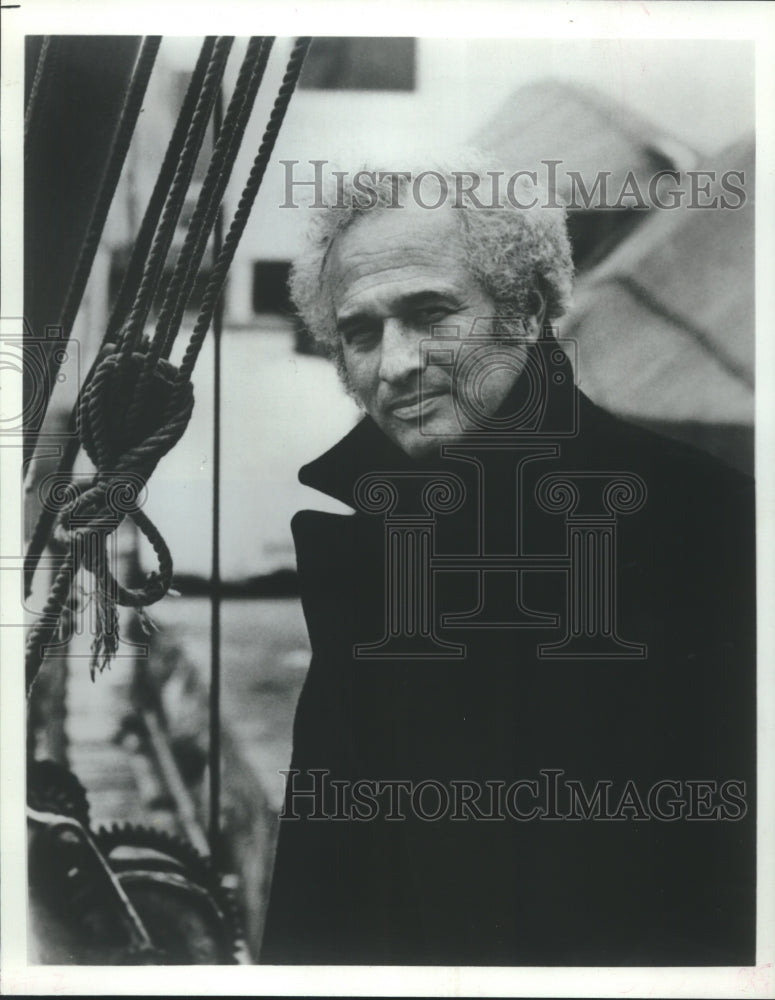 1988 Press Photo David Hays, National Theatre of the Deaf Founder - nob27810 - Historic Images