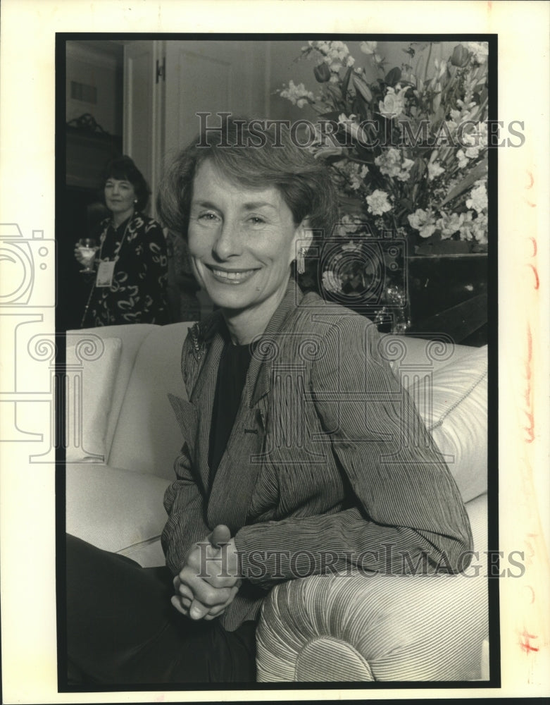 1991 Press Photo Pam Hayne, Interior Designer - Historic Images