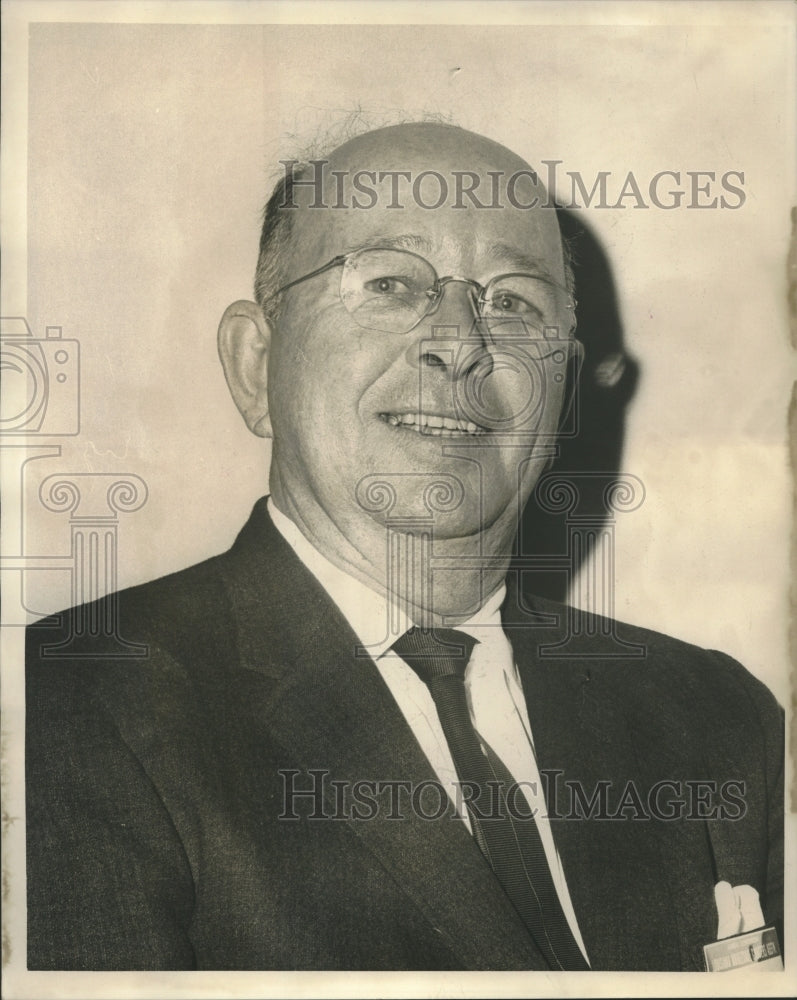 1966 Press Photo Kelly Hays, president Louisiana Wholesale Grocers - nob27826 - Historic Images