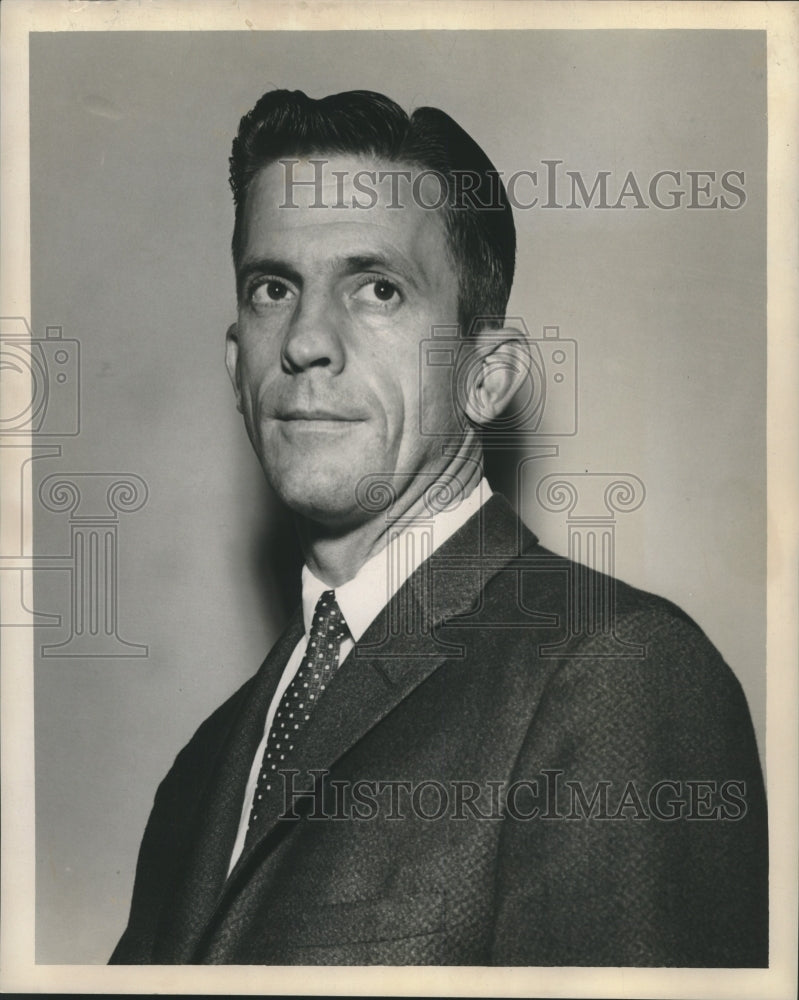 1960 Press Photo James T. Hays, coordinator of New Orleans Terminal Market Board - Historic Images