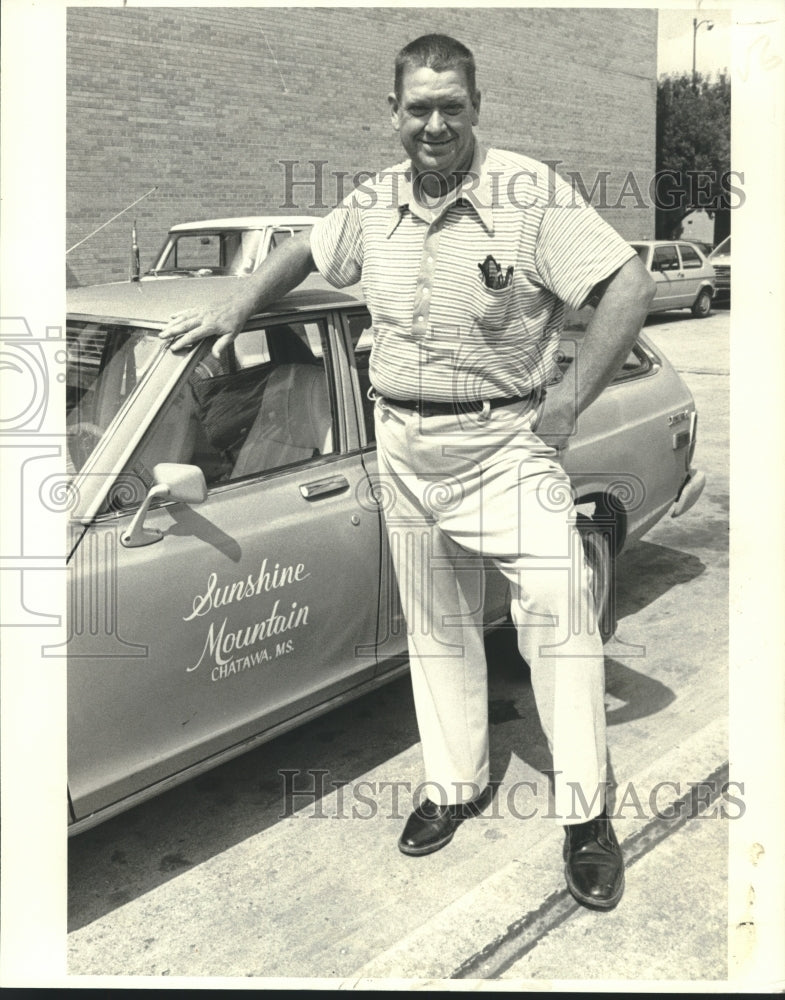 1979 Press Photo Baptist Minister Jack Hays, founder of Sunshine Mountain - Historic Images