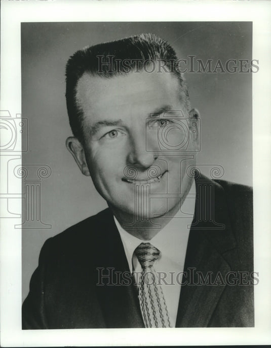 1968 Press Photo American race car driver, Sam Hanks. - nob27872 - Historic Images