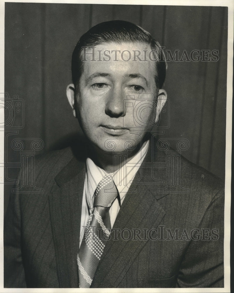 1971 Press Photo Sam Hanna, New LPA President, at Monteleone Hotel - nob27884 - Historic Images