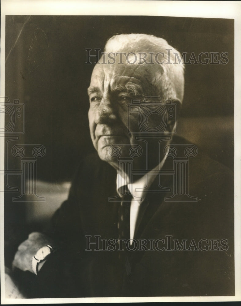 1966 Press Photo Judge Luther W. Maples, Family Court Judge - nob27912 - Historic Images