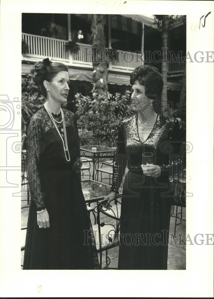 1979 Press Photo Mmes. Alfred F. Blair, H. Lloyd Hawkins Jr. - nob27988 - Historic Images