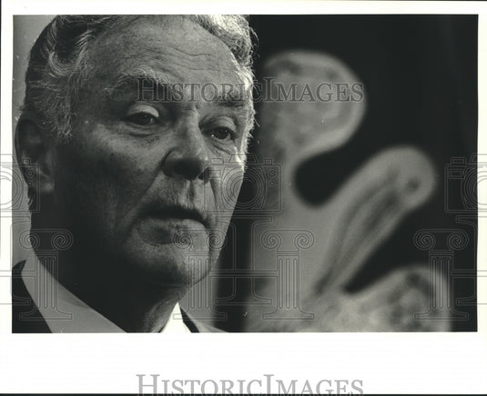 1987 Press Photo Alexander Haig - Historic Images
