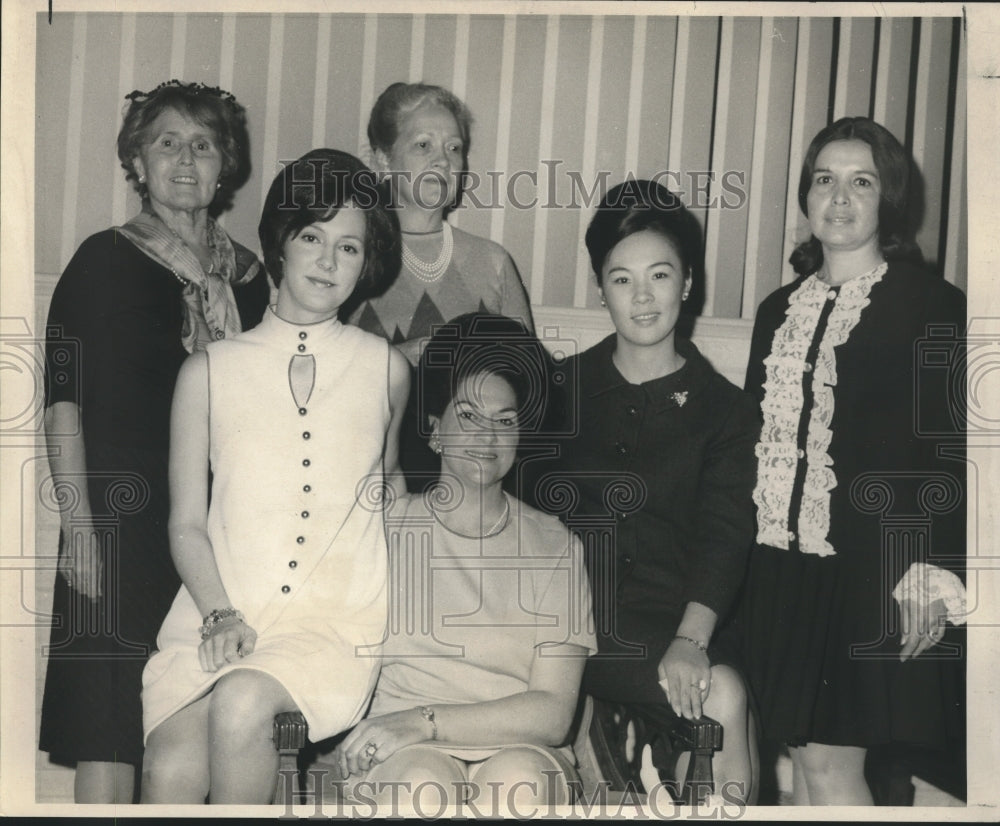 1969 Press Photo Officers of Ladies Auxiliary of the New Orleans Consular Corps - Historic Images