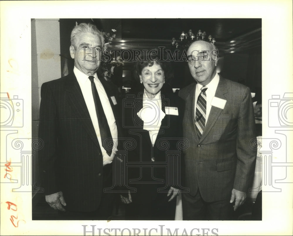 1991 Press Photo Jewish regional - Ralph Beerman, Helen Haymon, Carol Hart - Historic Images