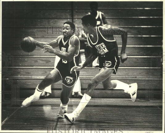 1978 Press Photo Robert Haygood at New Orleans Professional Summer League - Historic Images