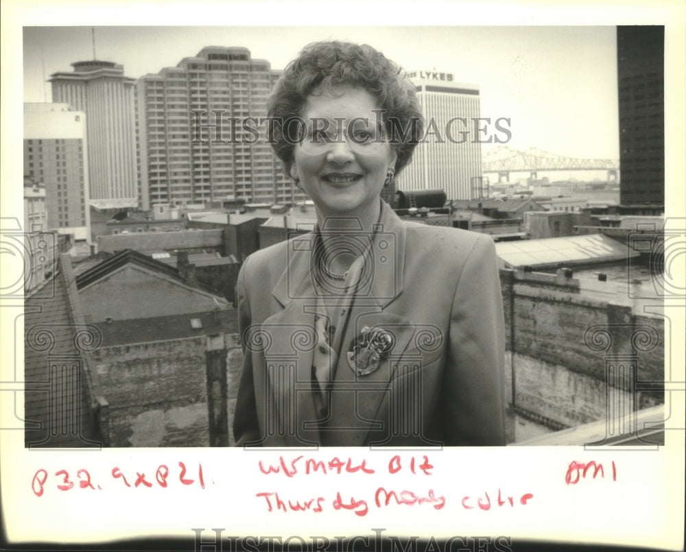 1993 Press Photo Patty Habeeb, Owner of Conventions a la Carte, New Orleans - Historic Images