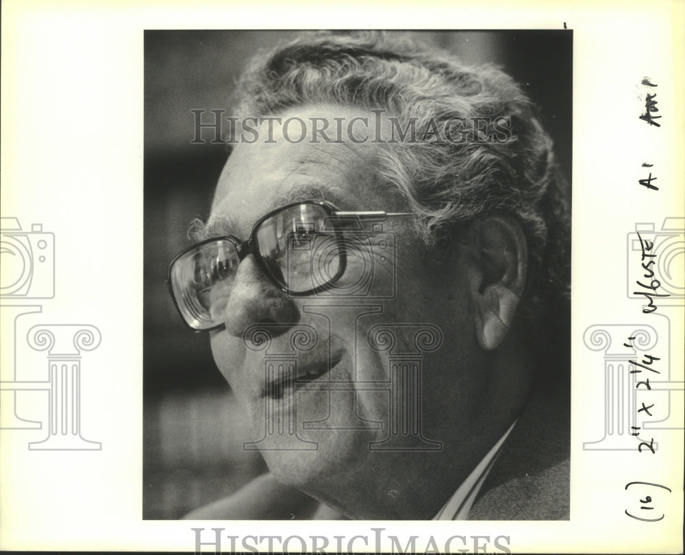 1990 Press Photo Attorney General of Louisiana William J. Guste, Jr. - Historic Images