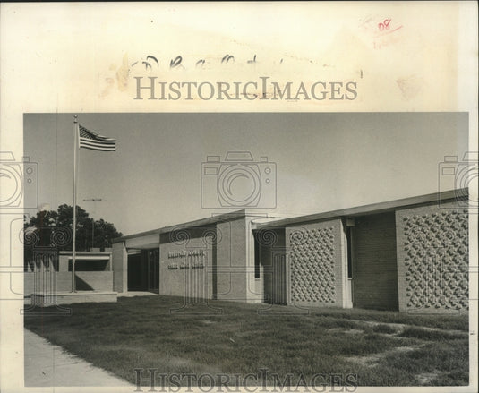 1966 Press Photo Harrison County Family Court Center in Gulfport - nob28488 - Historic Images