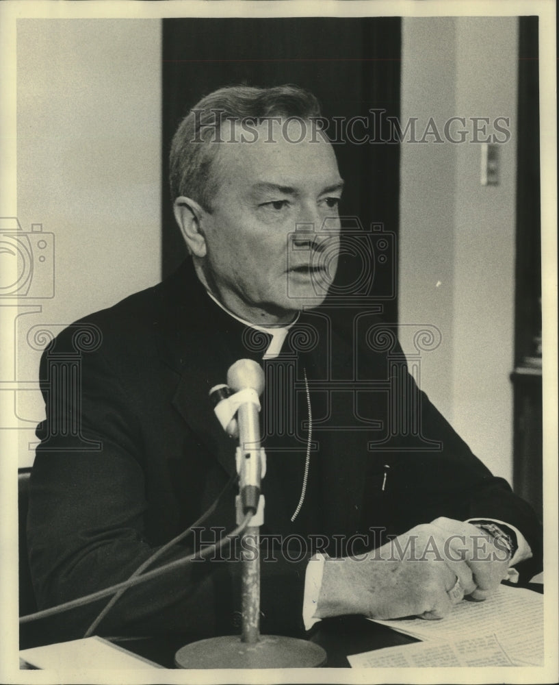 1974 Press Photo Archbishop Philip Hannan - nob28630-Historic Images