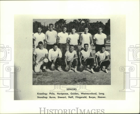 1960 Gary Hart senior students - Historic Images
