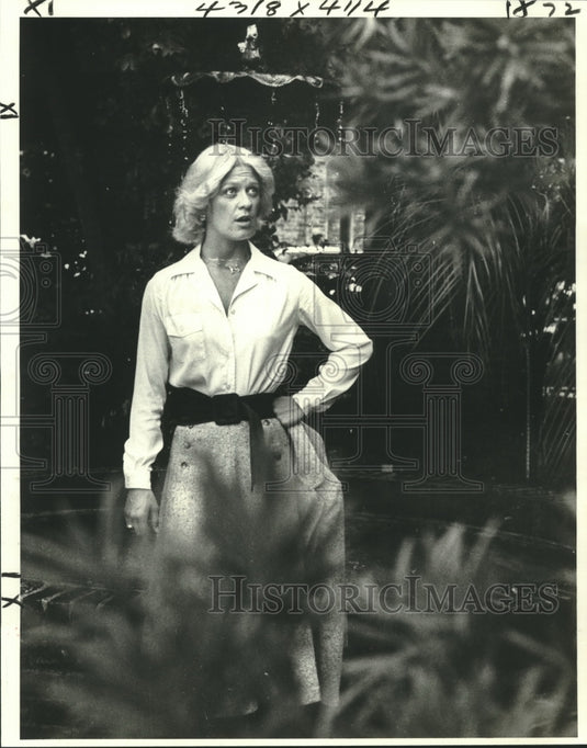 1978 Press Photo Dancer Niki Harris of "A Chorus Line" at French Quarter Hotel- Historic Images