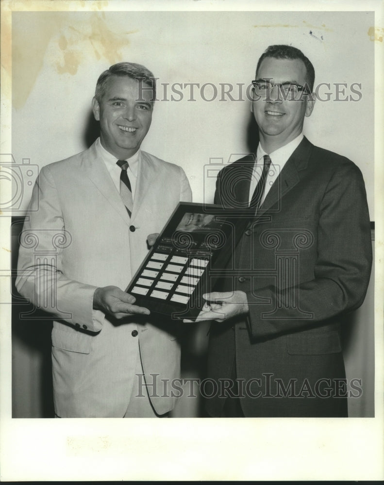 1965 Dr. Hurst Hatch was presented an award by Dr. William Wilder - Historic Images