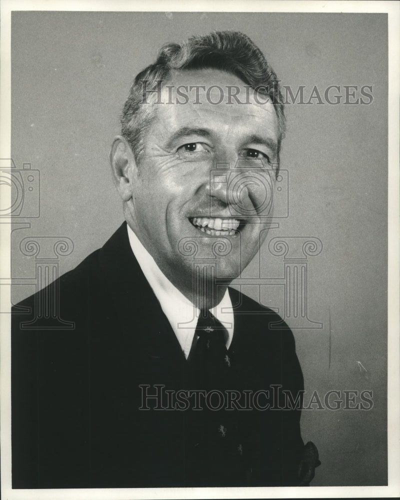 1969 Press Photo J. Randolph "Randy" Gregson, tennis player and official. - Historic Images