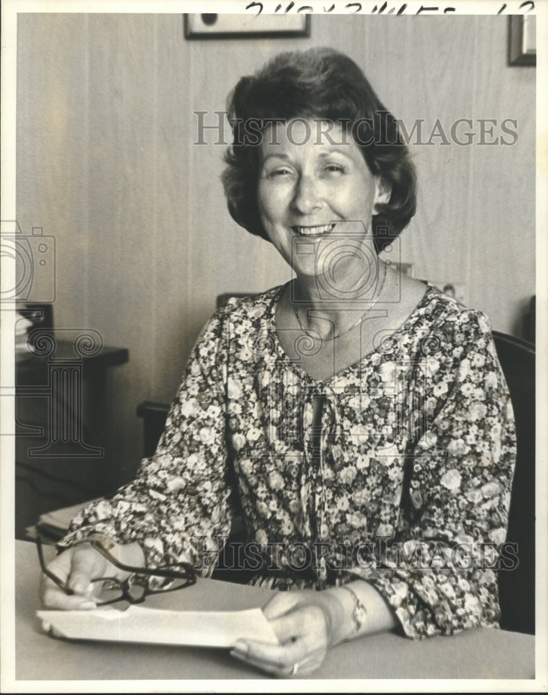 1978 Press Photo Mrs. O. E. Haring of Louisiana Automobile Dealer&#39;s Association - Historic Images