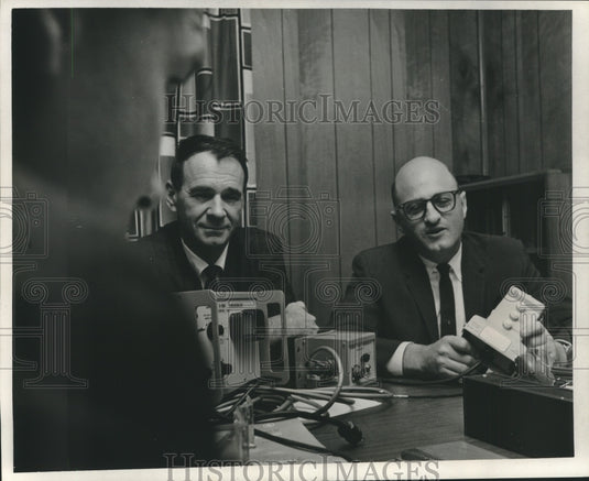 1969 Press Photo Technical Associates of New Orleans Incorporated officers-Historic Images
