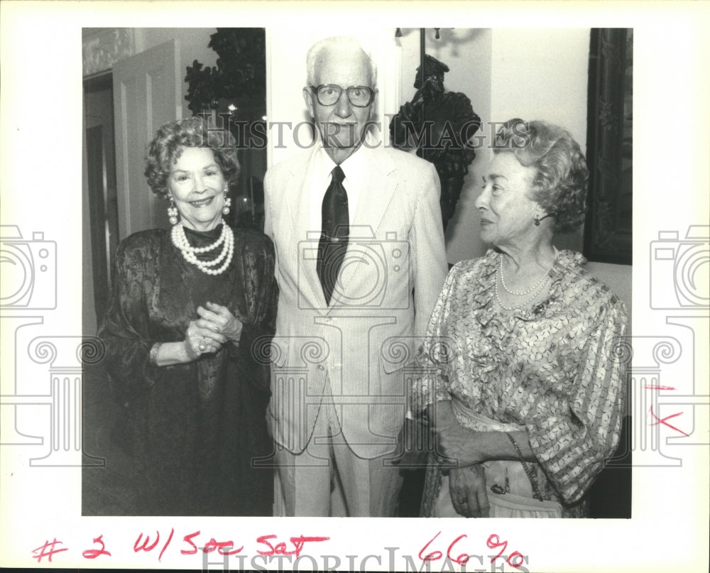 1991 Press Photo Lisette Meyers, Alva Groth and Elisabeth Olivier - Historic Images