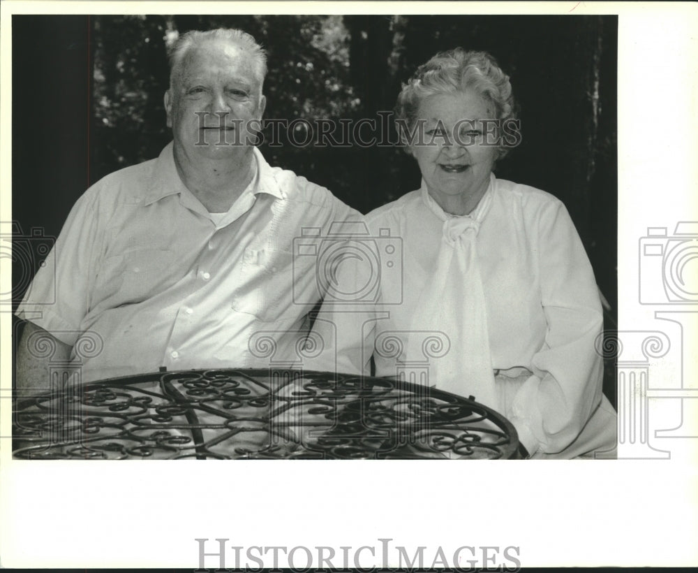 1992 Press Photo George and Margie Griener - Historic Images