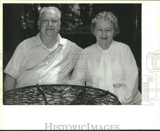 1992 Press Photo George and Margie Griener - Historic Images