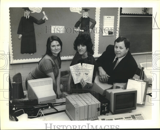 1990 Press Photo Andrew Jackson High School- directory of Organization & clubs - Historic Images