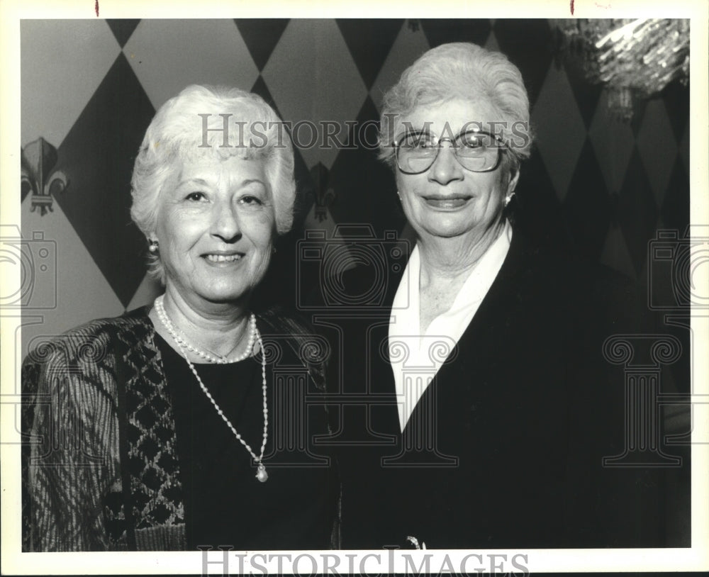 1993 Chink Lepow and Pearl Grossman attend an event - Historic Images