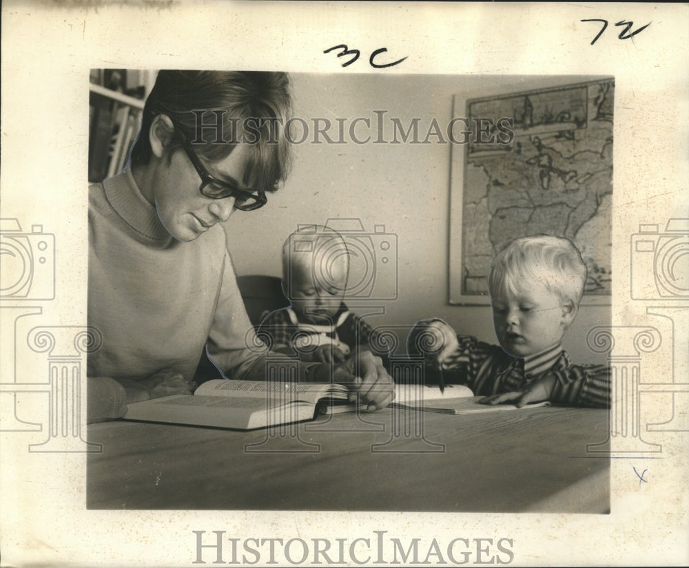 1968 Brigitte Harnung, Danish law student at Tulane University - Historic Images