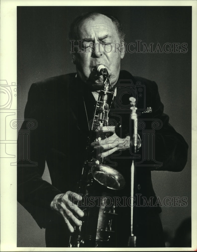 1982 Press Photo Woody Herman - nob30266- Historic Images