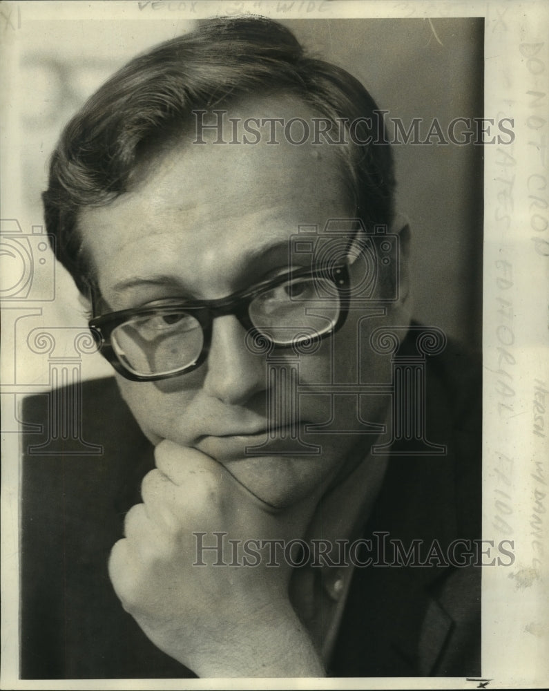 1971 Press Photo Seymour M. Hersh, Pulitzer Prize winning journalist - nob30306-Historic Images