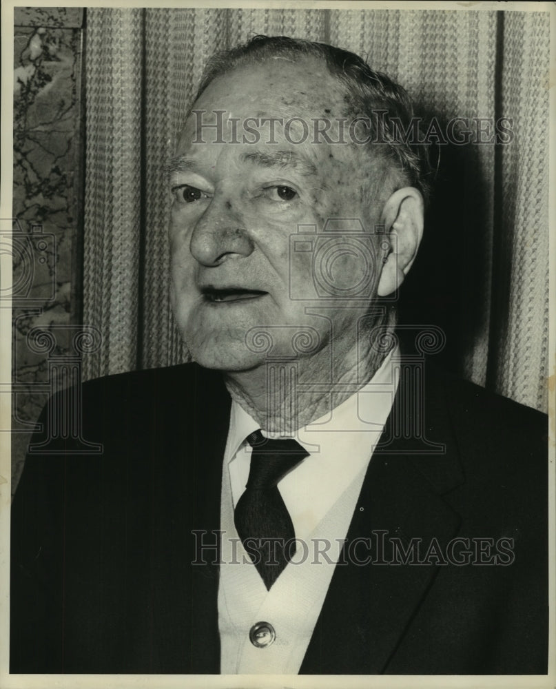 1963 William P. &quot;Cy&quot; Hickey, Sr., Retired Louisiana Executive - Historic Images