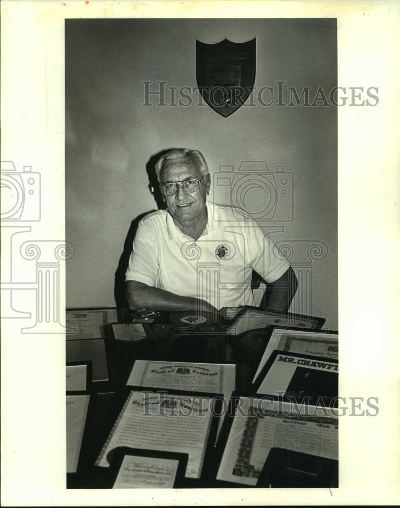 1987 Aubrey Heumann Jr. -Knights of Columbus Knight of the Year - Historic Images