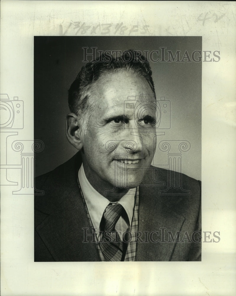 1978 Press Photo Buddy Hancock, president of City Park Tennis Club - nob30674 - Historic Images