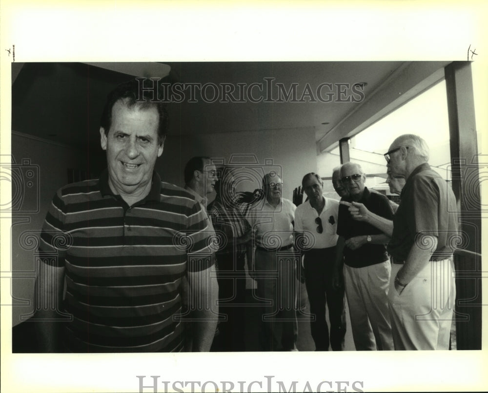 1992 Press Photo New Orleans-Paul Hermann hosts reunion of Fleet Admiral&#39;s Band- Historic Images