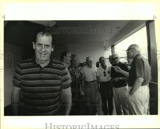 1992 Press Photo New Orleans-Paul Hermann hosts reunion of Fleet Admiral's Band- Historic Images