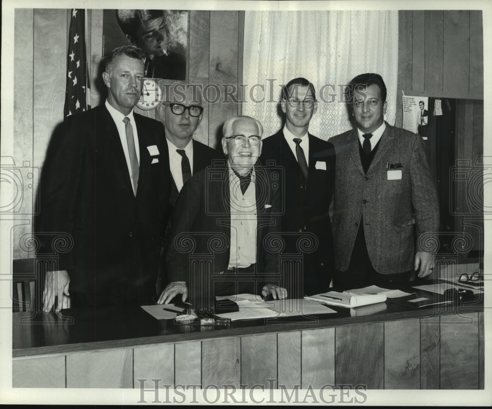 1967 Press Photo East Orleans Credit Union Chapter newly elected officers - Historic Images