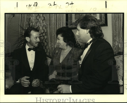 1990 Men's Opera Guild - Charles Hanemann and other delegates - Historic Images