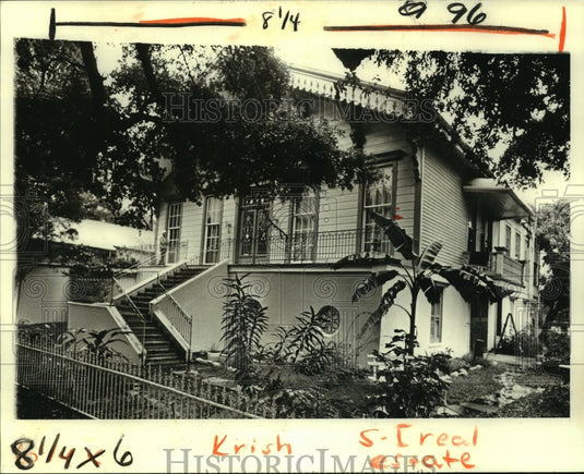 1979 View of Hare Krishna Headquarters-2936 Esplanade in New Orleans - Historic Images