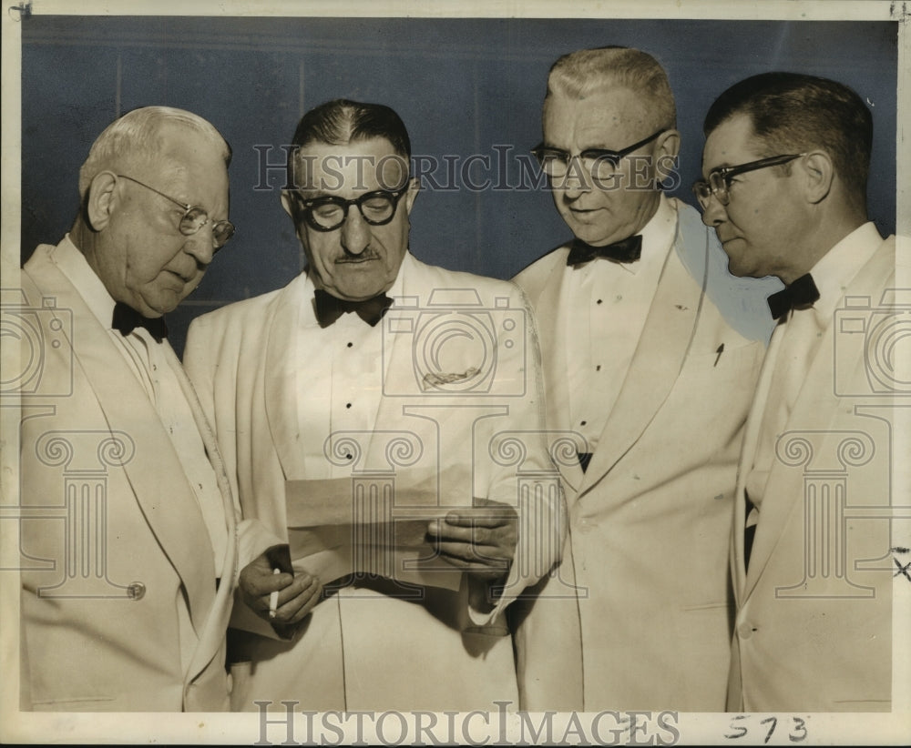 1959 Press Photo Group of Louisiana State Medical Society officers - nob31266 - Historic Images